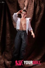 QitaDoll 延枭 62cm 2.9kg フルシリコン 植毛式の髪型選択可 腹筋割れ 一体式 男性型ラブドール - 画像 (16)