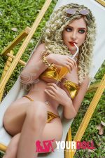 SEDOLL Doris 158cm  Dカップ  SE#100  小麦肌  欧米系 水着  熟女 ラブドール - 画像 (2)
