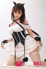 Shedoll Ailin(艾琳) 150cm  Bカップ エルフ シリコンヘッド ボディ材質選択可 アダルト 人形 - 画像 (9)
