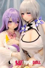 AotumeDoll #92ヘッド 135cm AAカップ Slim フルシリコン アニメドール ラブドール - 画像 (12)