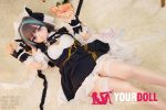 WM Dolls  六花 159cm  Bカップ  #Y010 ビニール製ヘッド+TPE製ボディ ノーマル肌 可愛い ラブドール - 画像 (11)
