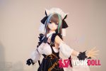 WM Dolls  六花 159cm  Bカップ  #Y010 ビニール製ヘッド+TPE製ボディ ノーマル肌 可愛い ラブドール - 画像 (14)