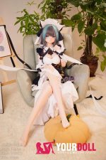 WM Dolls  六花 159cm  Bカップ  #Y010 ビニール製ヘッド+TPE製ボディ ノーマル肌 可愛い ラブドール - 画像 (3)
