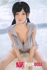 SanmuDoll 未海 145cm #s32 Bカップ ノーマル肌 シリコンヘッド+TPEボディ ラブドール - 画像 (2)