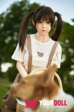 SanmuDoll 奈実 145cm #s37 Bカップ ノーマル肌 シリコンヘッド+TPEボディ ラブドール - 画像 (11)
