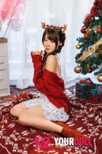 SanmuDoll 津子 148cm #s25 Bカップ ノーマル肌 シリコンヘッド+TPEボディ ラブドール - 画像 (7)