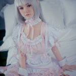 QQDOLLS Kiki 158cm Dカップ ノーマル肌 シリコン 銀髪メイド ラブドール
