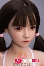 Shedoll Luoyi(洛伊) 140cm Aカップ シリコンヘッド ボディ材質選択可 アダルト 人形 - 画像 (6)