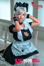 SilikoDoll Harriet  X2 158cm Fカップ ノーマル肌 シリコンヘッド＋TPEボディー ラブドール - 画像 (9)