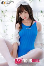 Fanreal Mo (茉) 153cm Bカップ 29kg Fair肌 フルシリコン 顎機能追加可 運動美少女 ラブドール - 画像 (2)