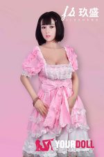 JiuShengDoll  Lily #6  150cm Dカップ ノーマル肌 顎機能追加可 シリコンヘッド＋TPEボディー 可愛い ラブドール - 画像 (10)
