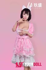 JiuShengDoll  Lily #6  150cm Dカップ ノーマル肌 顎機能追加可 シリコンヘッド＋TPEボディー 可愛い ラブドール - 画像 (9)