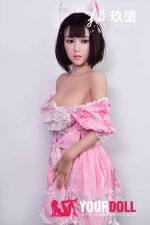JiuShengDoll  Lily #6  150cm Dカップ ノーマル肌 顎機能追加可 シリコンヘッド＋TPEボディー 可愛い ラブドール - 画像 (2)