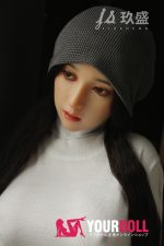 JiuShengDoll  Lily #6  150cm Dカップ ノーマル肌 シリコンヘッド＋TPEボディー 清楚系 顎機能追加可 ラブドール - 画像 (9)