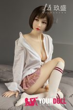 JiuShengDoll   Betty #21 150cm Cカップ ノーマル肌 シリコンヘッド＋TPEボディー 制服 顎機能追加可 ラブドール - 画像 (11)