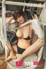 JiuShengDoll  Lisa #3  163cm Fカップ ノーマル肌 シリコンヘッド＋TPEボディ ラブドール 顎機能追加可 - 画像 (4)