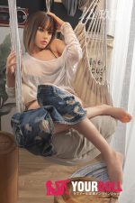 JiuShengDoll  Lisa #3  163cm Fカップ ノーマル肌 シリコンヘッド＋TPEボディ ラブドール 顎機能追加可 - 画像 (9)