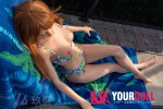 JiuShengDoll Yukiko #45 148cm Bカップ ノーマル肌 シリコンヘッド＋TPEボディ ラブドール - 画像 (18)