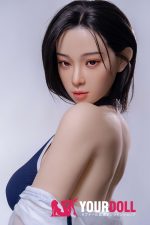 JiuShengDoll Aki #62  155cm Fカップ ノーマル肌 シリコンヘッド＋TPEボディ 巨乳 美人 ラブドール - 画像 (2)