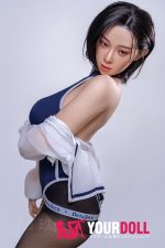 JiuShengDoll Aki #62  155cm Fカップ ノーマル肌 シリコンヘッド＋TPEボディ 巨乳 美人 ラブドール - 画像 (8)