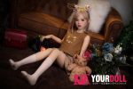 Momo  エリー 132cm  H025  Aカップ ノーマル肌  エルフ ラブドール - 画像 (16)