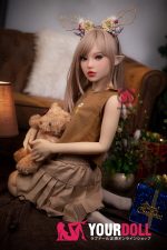 Momo  エリー 132cm  H025  Aカップ ノーマル肌  エルフ ラブドール - 画像 (5)