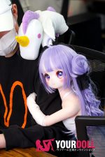 MOZU  ユニコーン (独角兽)  85cm 小胸 6kg 肌色＆瞳色＆ウィッグ＆メイク＆衣装は画像と同じ  ビニールヘッド+TPEボディ ラブドール - 画像 (10)
