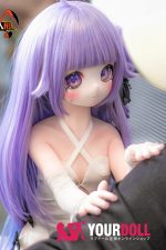 MOZU  ユニコーン (独角兽)  85cm 小胸 6kg 肌色＆瞳色＆ウィッグ＆メイク＆衣装は画像と同じ  ビニールヘッド+TPEボディ ラブドール - 画像 (7)