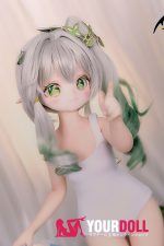 MOZU  草ちゃん  85cm 小胸 6kg 肌色＆瞳色＆ウィッグ＆メイク＆衣装は画像と同じ  ビニールヘッド+TPEボディ ラブドール - 画像 (4)