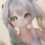 MOZU  草ちゃん  85cm 小胸 6kg 肌色＆瞳色＆ウィッグ＆メイク＆衣装は画像と同じ  ビニールヘッド+TPEボディ ラブドール