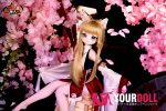 MOZU  きつねちゃん(小狐狸)  85cm 小胸 6kg 肌色＆瞳色＆ウィッグ＆メイク＆衣装は画像と同じ  ビニールヘッド+TPEボディ ラブドール - 画像 (11)