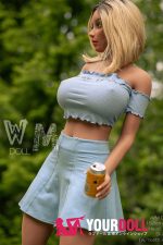 WM Dolls  Myrna 162cm  Fカップ  #400 ブラウン肌   豊満 本物ドール - 画像 (7)