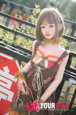 Shedoll Yuanyuan(沅沅) 140cm Aカップ シリコンヘッド ボディ材質選択可 ラブドール - 画像 (3)