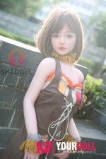 Shedoll Yuanyuan(沅沅) 140cm Aカップ シリコンヘッド ボディ材質選択可 ラブドール - 画像 (6)