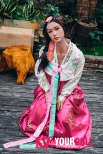 Starpery Jin(瑾儿) 163cm  Gカップ  Light tan肌  フルシリコン 材質選択可能 ラブドール - 画像 (4)