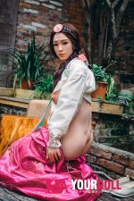 Starpery Jin(瑾儿) 163cm  Gカップ  Light tan肌  フルシリコン 材質選択可能 ラブドール - 画像 (18)