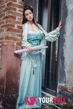 Starpery Yuyan(语嫣) 163cm  Gカップ  Light tan肌  フルシリコン 材質選択可能 ラブドール - 画像 (17)