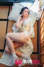 Starpery Keiko(惠子) 172cm  Fカップ  Light tan肌  フルシリコン 材質選択可能 ラブドール - 画像 (16)