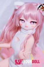 MOZU  愛莉  85cm 大胸 6kg 肌色＆瞳色＆ウィッグ＆メイク＆衣装は画像と同じ  ビニールヘッド+TPEボディ ラブドール - 画像 (2)