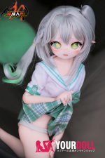 MOZU 草ちゃん2.0  85cm 大胸 6kg 肌色＆瞳色＆ウィッグ＆メイク＆衣装は画像と同じ  ビニールヘッド+TPEボディ ラブドール - 画像 (11)