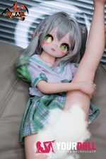 MOZU 草ちゃん2.0  85cm 大胸 6kg 肌色＆瞳色＆ウィッグ＆メイク＆衣装は画像と同じ  ビニールヘッド+TPEボディ ラブドール - 画像 (7)