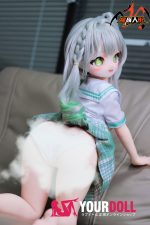 MOZU 草ちゃん2.0  85cm 大胸 6kg 肌色＆瞳色＆ウィッグ＆メイク＆衣装は画像と同じ  ビニールヘッド+TPEボディ ラブドール - 画像 (9)