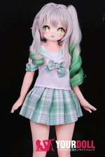 MOZU 草ちゃん2.0  85cm 大胸 6kg 肌色＆瞳色＆ウィッグ＆メイク＆衣装は画像と同じ  ビニールヘッド+TPEボディ ラブドール - 画像 (5)