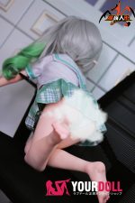 MOZU 草ちゃん2.0  85cm 大胸 6kg 肌色＆瞳色＆ウィッグ＆メイク＆衣装は画像と同じ  ビニールヘッド+TPEボディ ラブドール - 画像 (15)