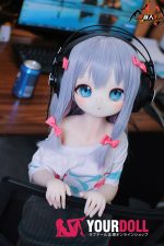 MOZU 和泉纱雾 小胸 121cm 14.7kg 肌色＆瞳色＆ウィッグ＆メイク＆衣装は画像と同じ ビニールヘッド+TPEボディ ラブドール - 画像 (2)