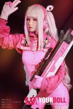 WM Dolls  礼奈 154cm  Aカップ  #454 ノーマル肌  貧乳ラブドール - 画像 (4)