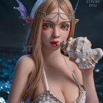 XTDOLL Seanna XT-1-A 157cm Eカップ ノーマル肌 シリコンヘッド＋TPEボディ エルフ ラブドール 顎機能追加可