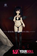 GUAVADOLL DM02 136cm AAカップ ノーマル肌 手描きメイク ビニール製のヘッド 小悪魔 アニメドール - 画像 (8)