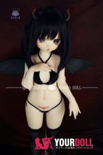 GUAVADOLL DM02 136cm AAカップ ノーマル肌 手描きメイク ビニール製のヘッド 小悪魔 アニメドール