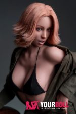 WaxDoll 赤子 GE02-1  170cm Cカップ Tan肌  フルシリコン  ラブドール - 画像 (6)